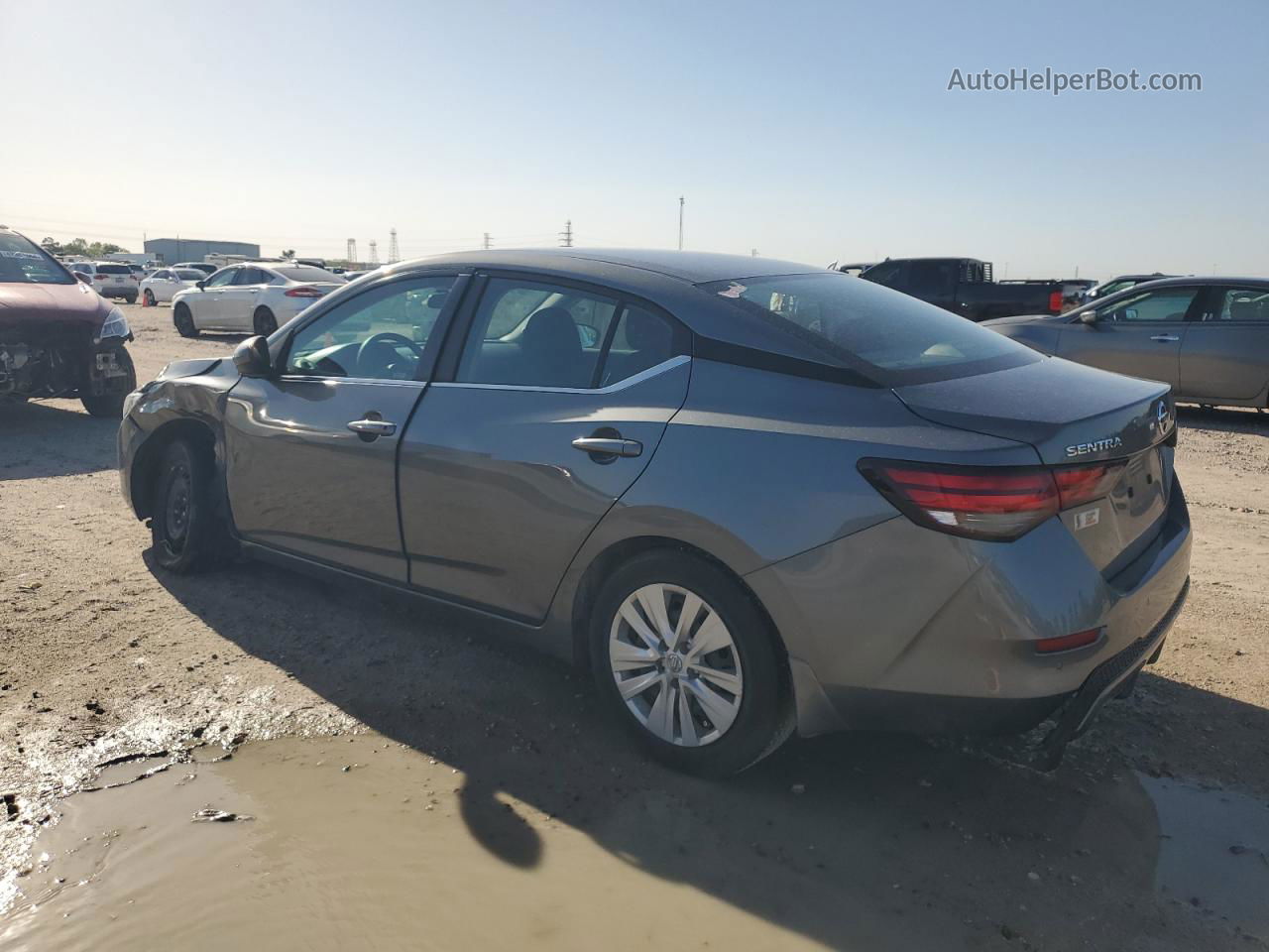 2020 Nissan Sentra S Gray vin: 3N1AB8BV1LY236899