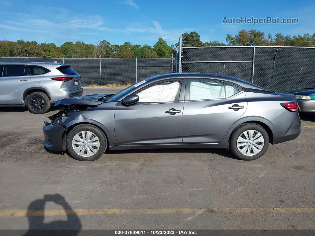 2023 Nissan Sentra S Gray vin: 3N1AB8BV1PY302129