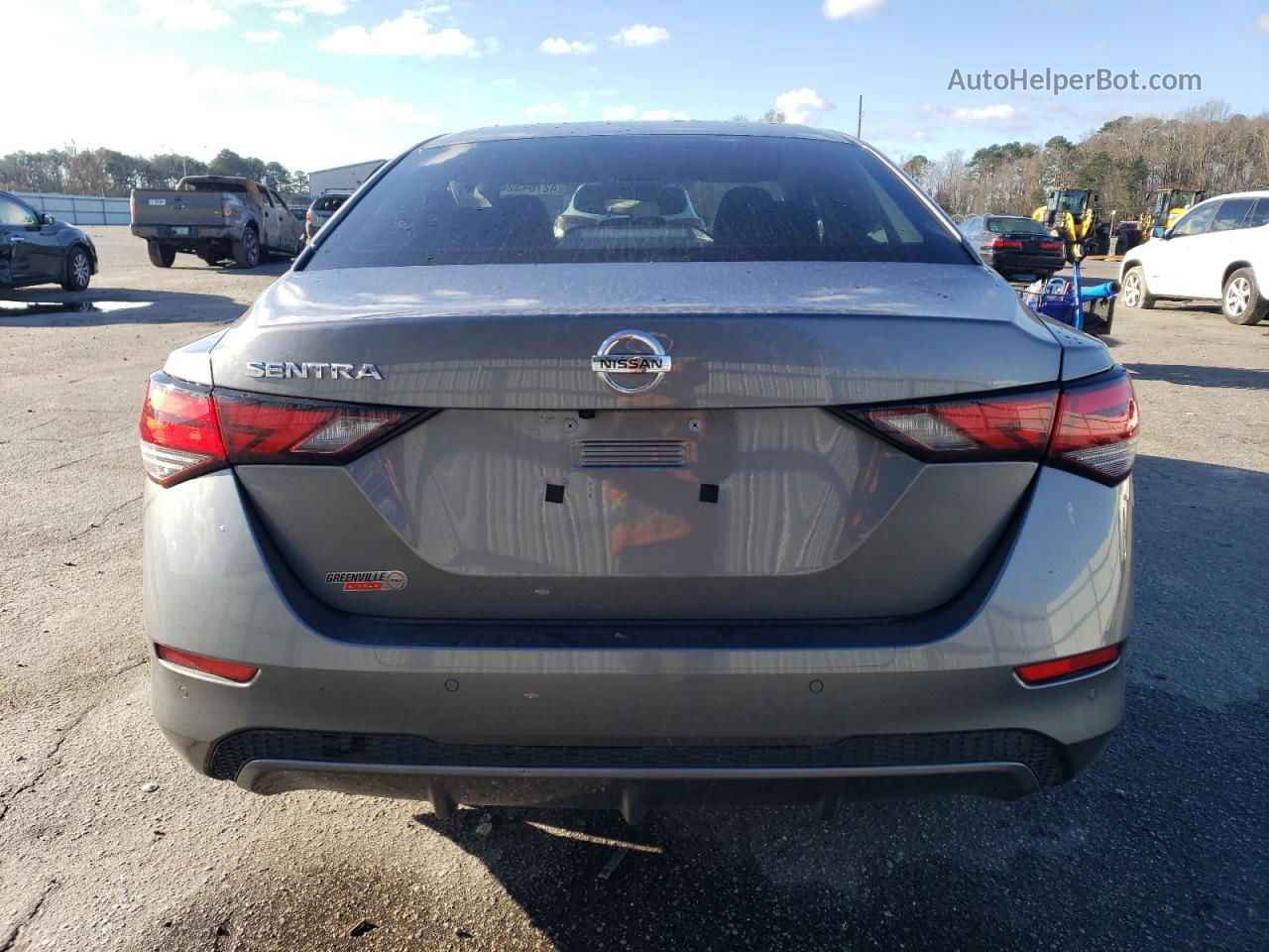 2023 Nissan Sentra S Gray vin: 3N1AB8BV1PY324387