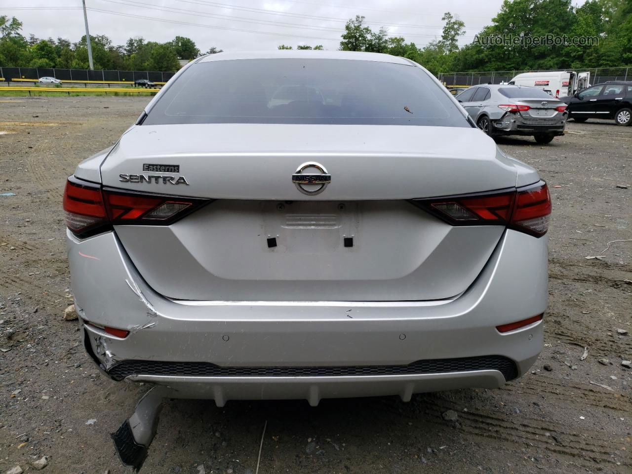 2021 Nissan Sentra S Silver vin: 3N1AB8BV2MY297583