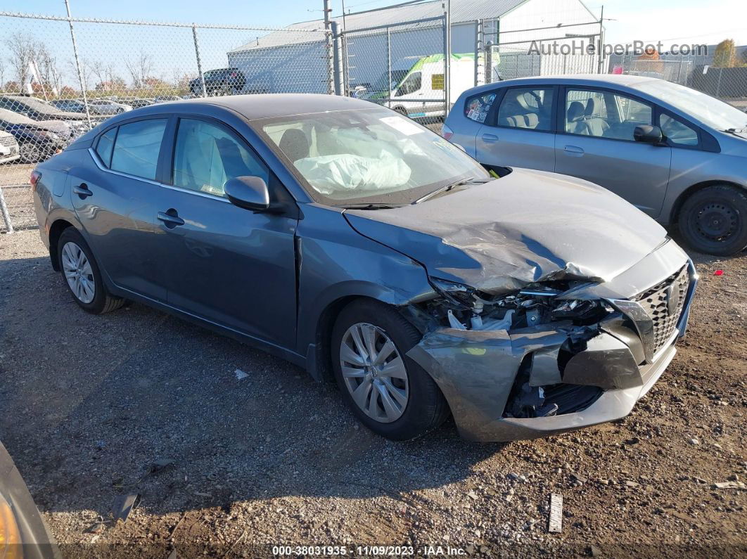 2023 Nissan Sentra S Xtronic Cvt Gray vin: 3N1AB8BV2PY277029