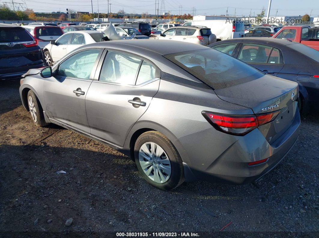 2023 Nissan Sentra S Xtronic Cvt Gray vin: 3N1AB8BV2PY277029