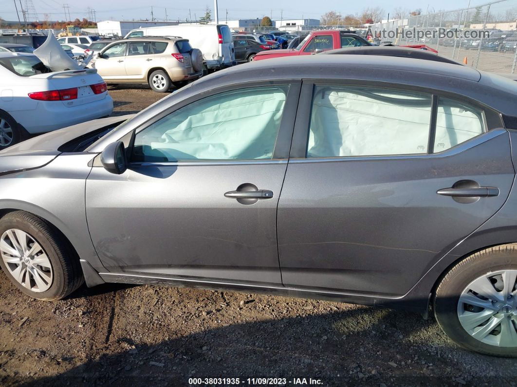 2023 Nissan Sentra S Xtronic Cvt Gray vin: 3N1AB8BV2PY277029