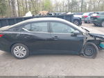 2021 Nissan Sentra S Xtronic Cvt Black vin: 3N1AB8BV3MY227297