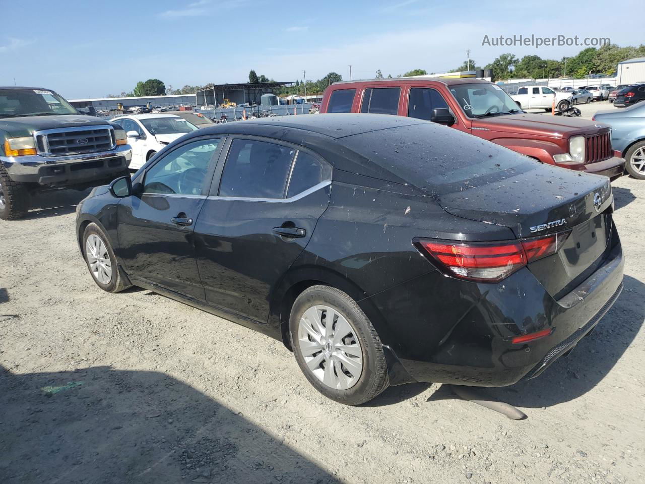 2020 Nissan Sentra S Black vin: 3N1AB8BV5LY274572