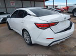 2021 Nissan Sentra S Xtronic Cvt White vin: 3N1AB8BV5MY258731