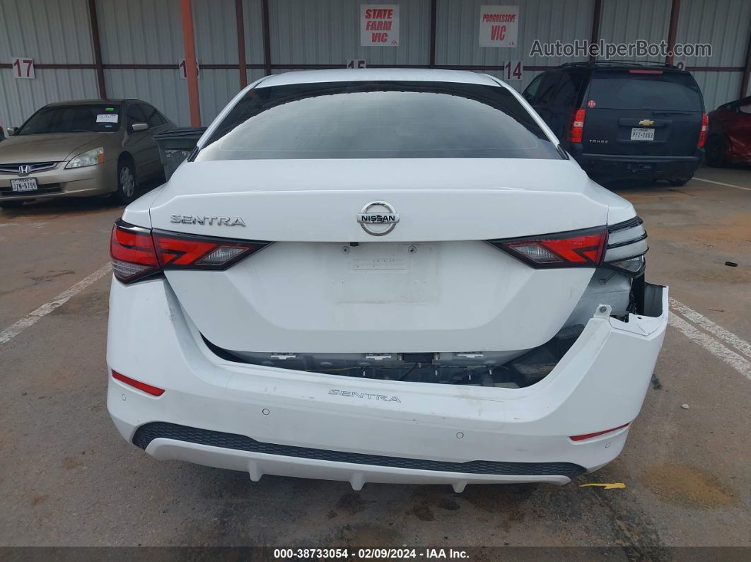 2021 Nissan Sentra S Xtronic Cvt White vin: 3N1AB8BV5MY258731