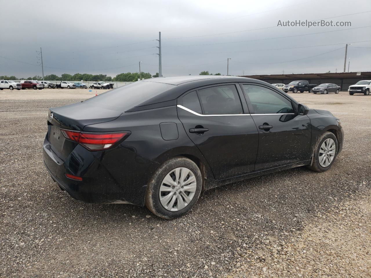 2021 Nissan Sentra S Black vin: 3N1AB8BV5MY327823