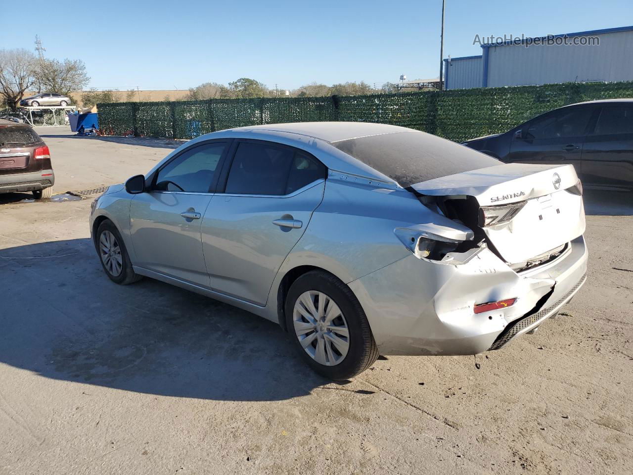 2023 Nissan Sentra S Silver vin: 3N1AB8BV5PY290955