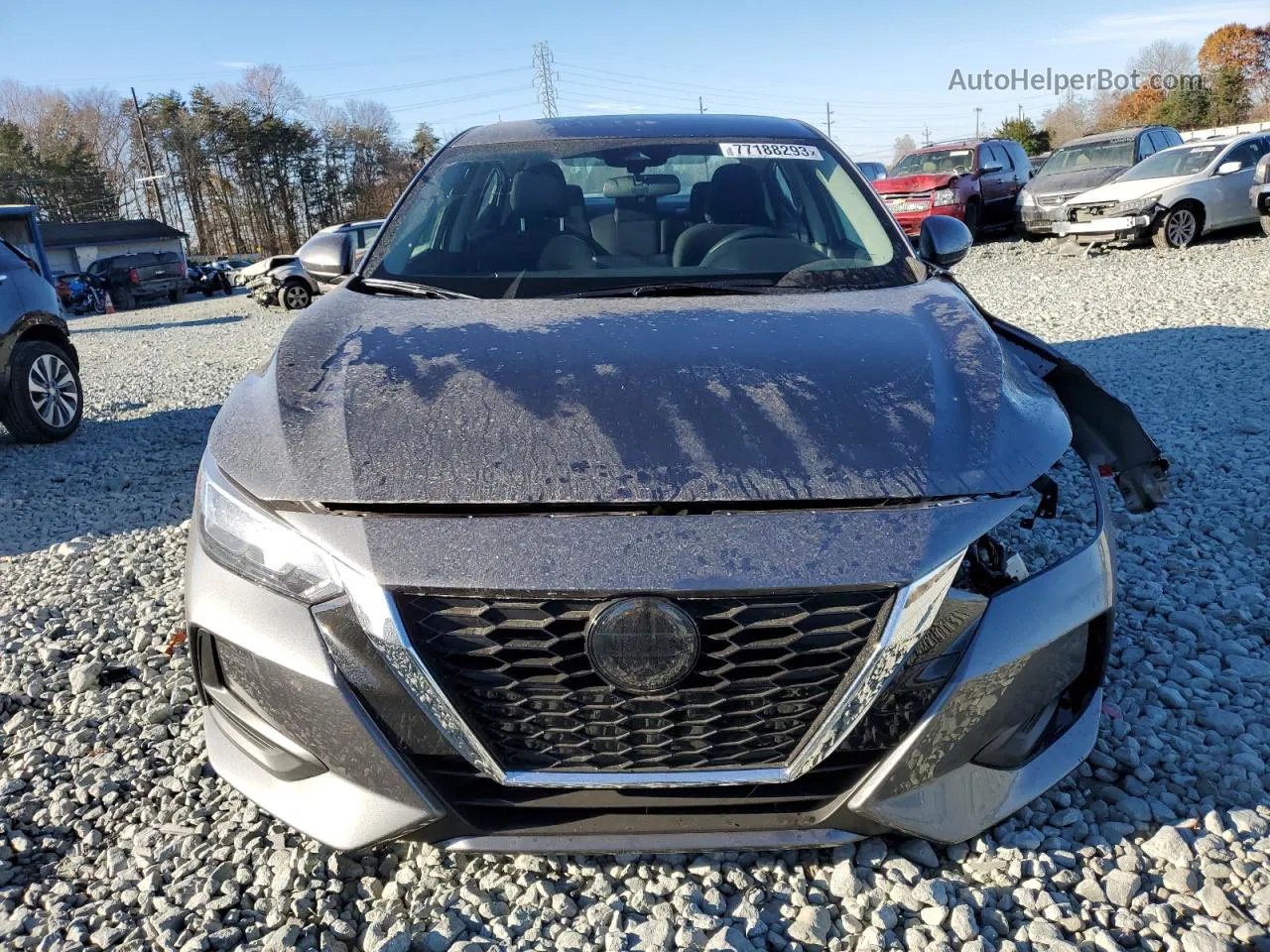 2023 Nissan Sentra S Gray vin: 3N1AB8BV6PY305821