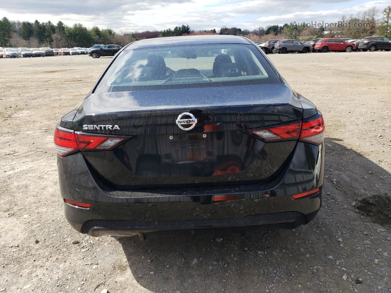 2020 Nissan Sentra S Black vin: 3N1AB8BV7LY257692