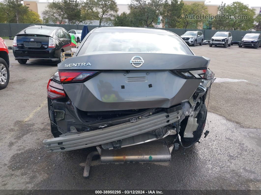 2020 Nissan Sentra S Xtronic Cvt Серый vin: 3N1AB8BV7LY287890