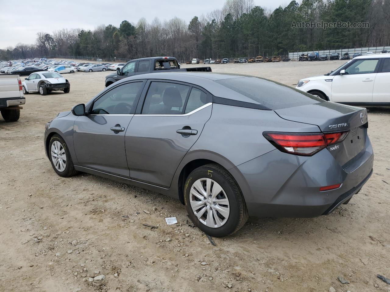 2023 Nissan Sentra S Gray vin: 3N1AB8BV7PY284932