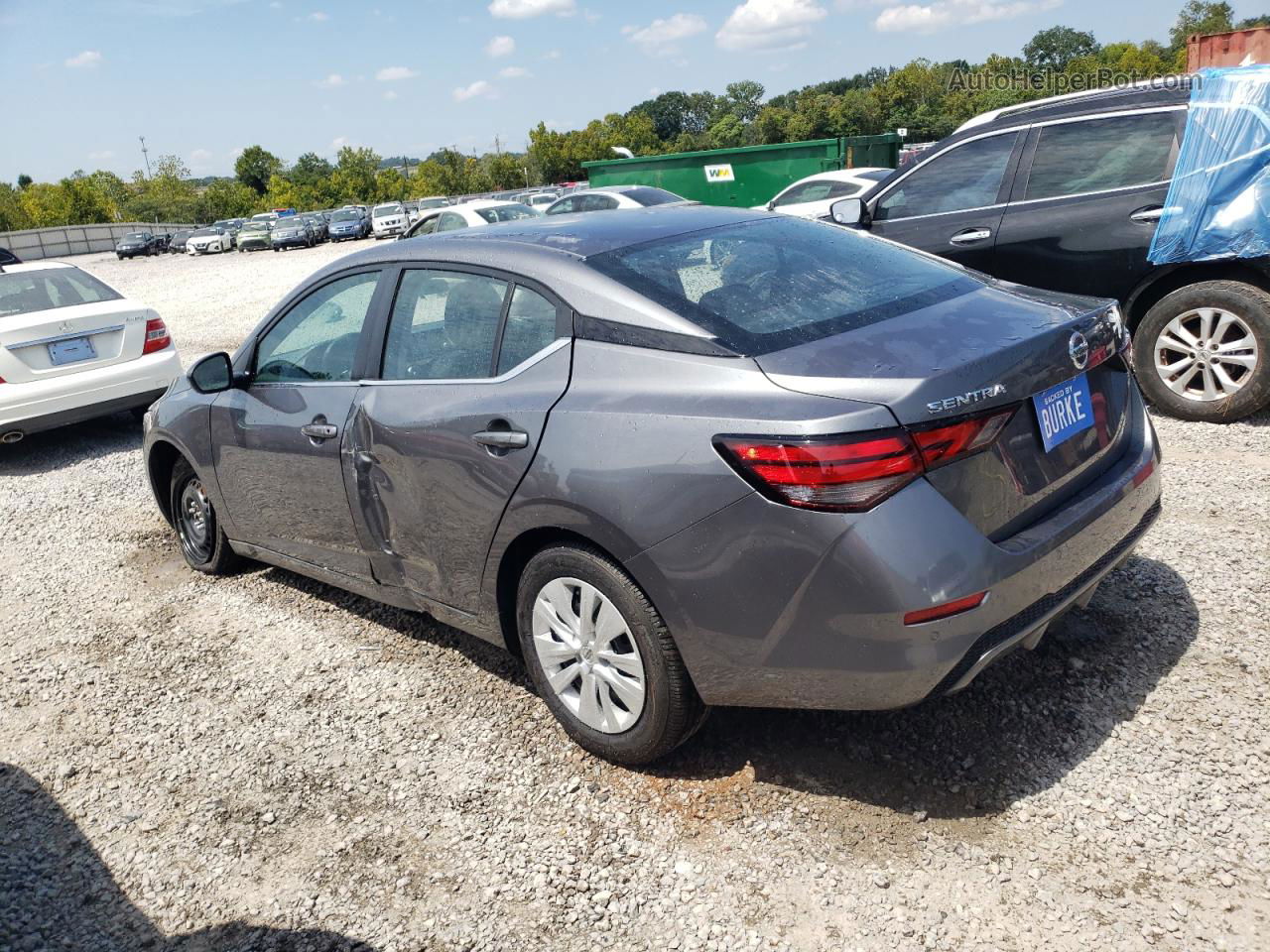 2023 Nissan Sentra S Gray vin: 3N1AB8BV7PY305472