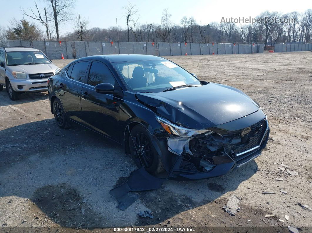 2020 Nissan Sentra S Xtronic Cvt Черный vin: 3N1AB8BV8LY216150