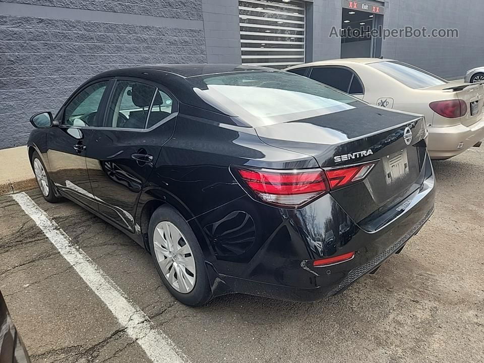 2021 Nissan Sentra S Black vin: 3N1AB8BV8MY232415