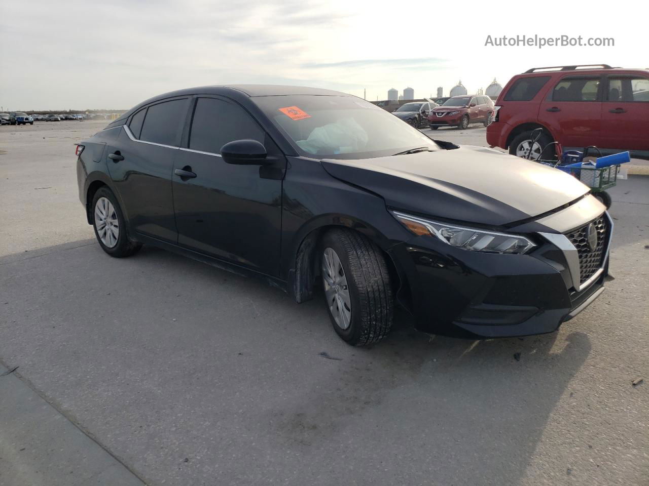 2021 Nissan Sentra S Black vin: 3N1AB8BV8MY278245