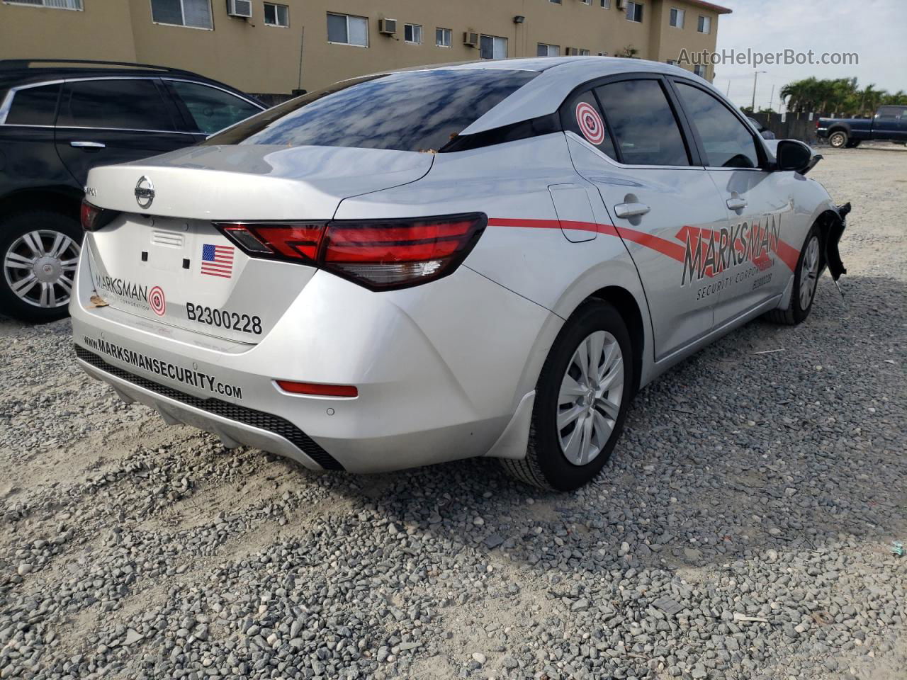 2021 Nissan Sentra S Silver vin: 3N1AB8BV8MY322440