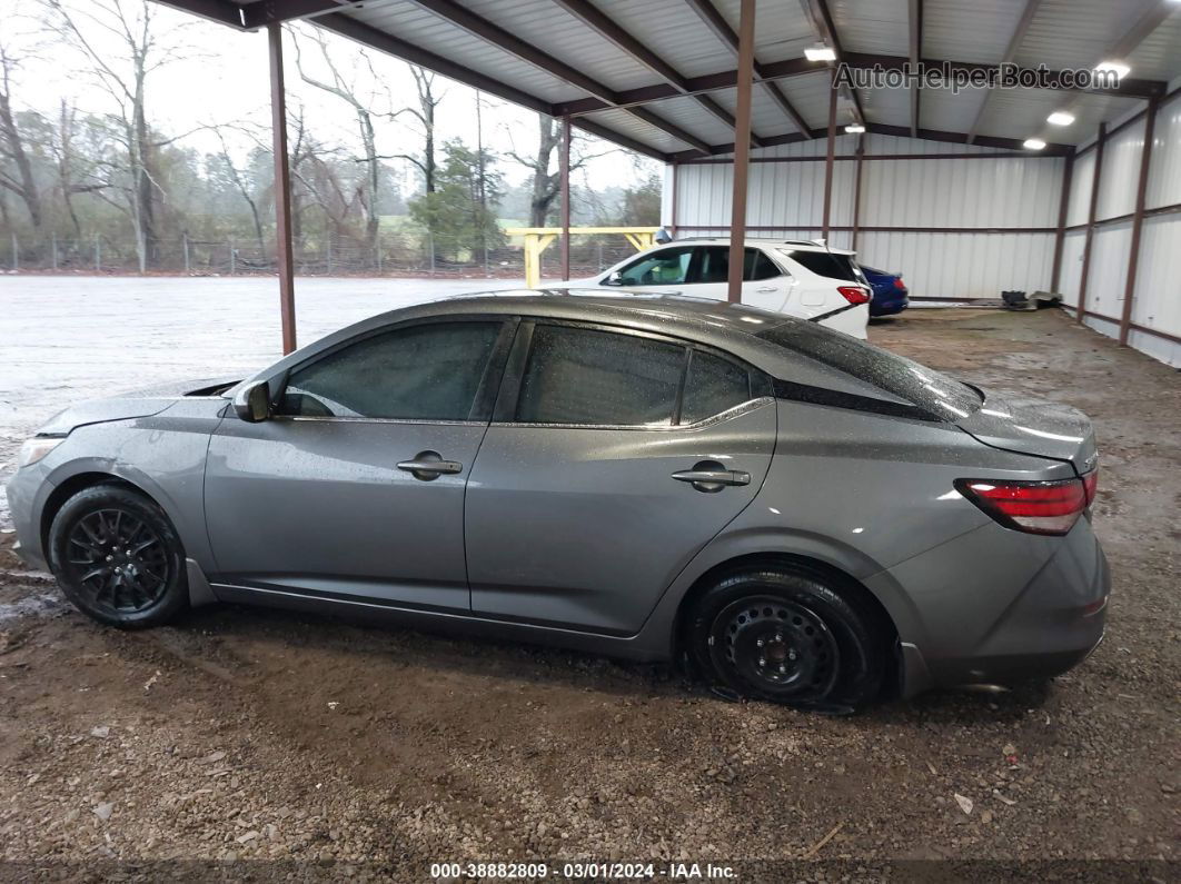 2020 Nissan Sentra S Xtronic Cvt Gray vin: 3N1AB8BV9LY241011