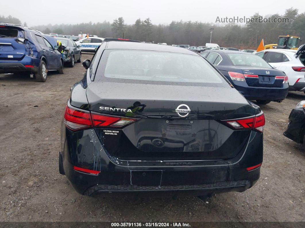 2021 Nissan Sentra S Xtronic Cvt Black vin: 3N1AB8BV9MY232083