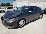 2021 Nissan Sentra S Gray vin: 3N1AB8BV9MY280280