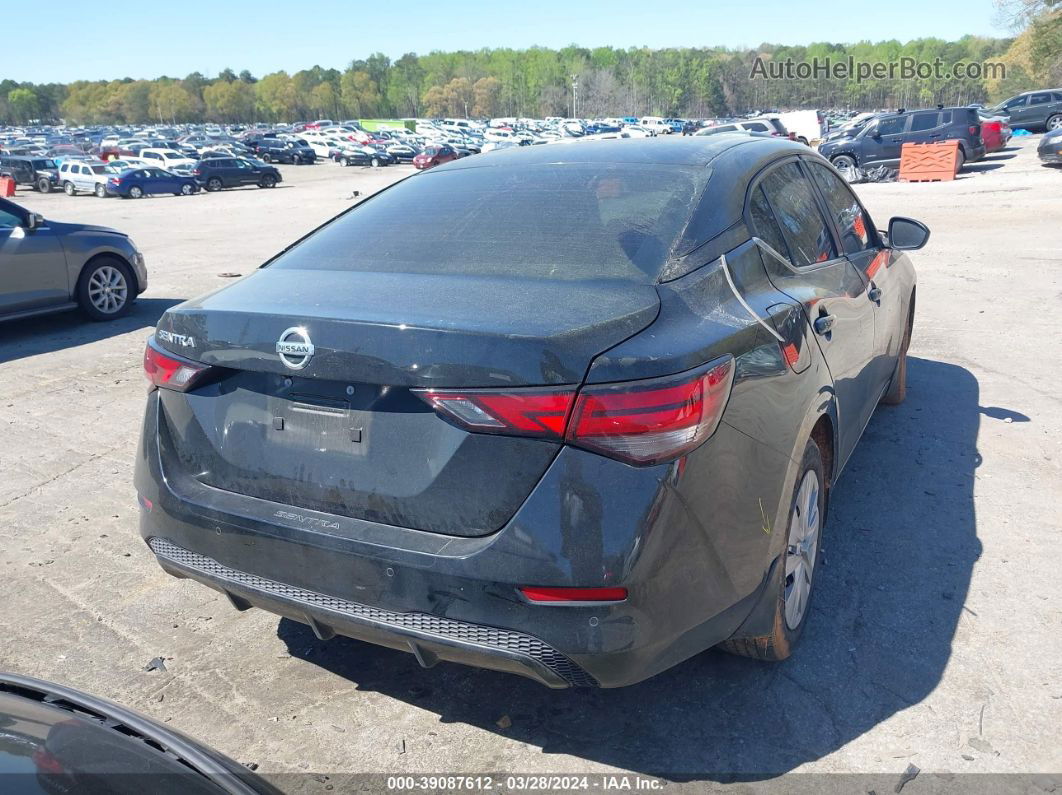 2021 Nissan Sentra S Xtronic Cvt Black vin: 3N1AB8BVXMY269644