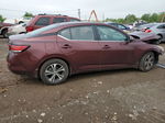 2020 Nissan Sentra Sv Maroon vin: 3N1AB8CV0LY236438