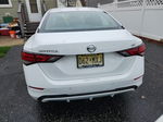 2020 Nissan Sentra Sv White vin: 3N1AB8CV0LY300235