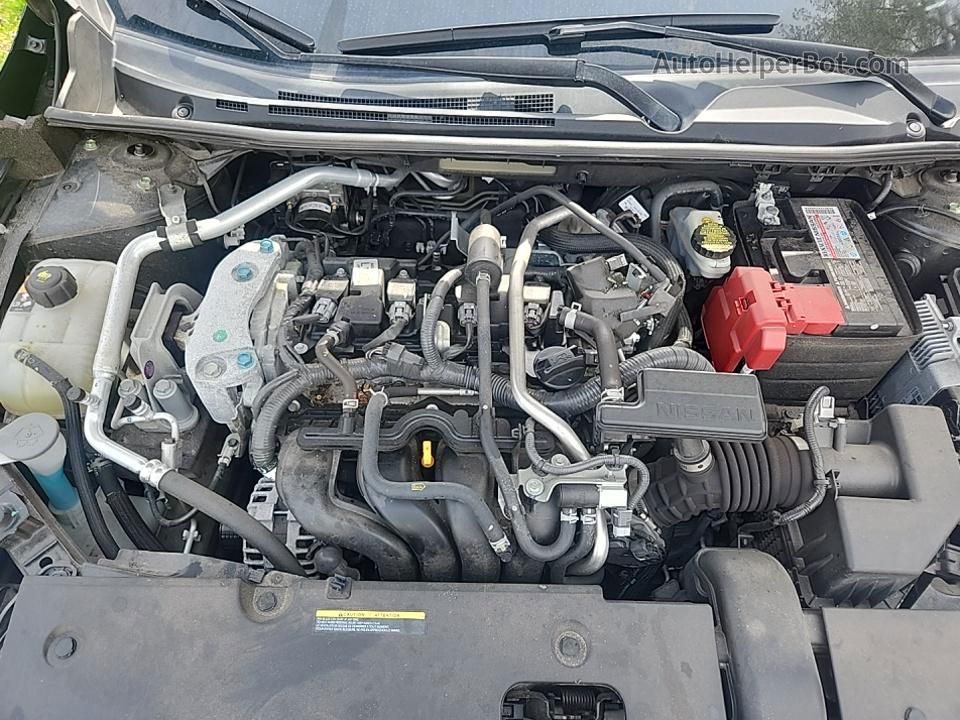 2021 Nissan Sentra Sv Черный vin: 3N1AB8CV0MY232648