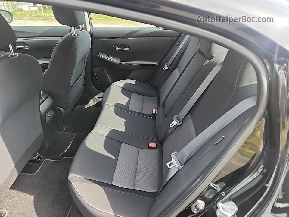 2021 Nissan Sentra Sv Черный vin: 3N1AB8CV0MY232648