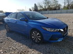 2021 Nissan Sentra Sv Blue vin: 3N1AB8CV0MY243052