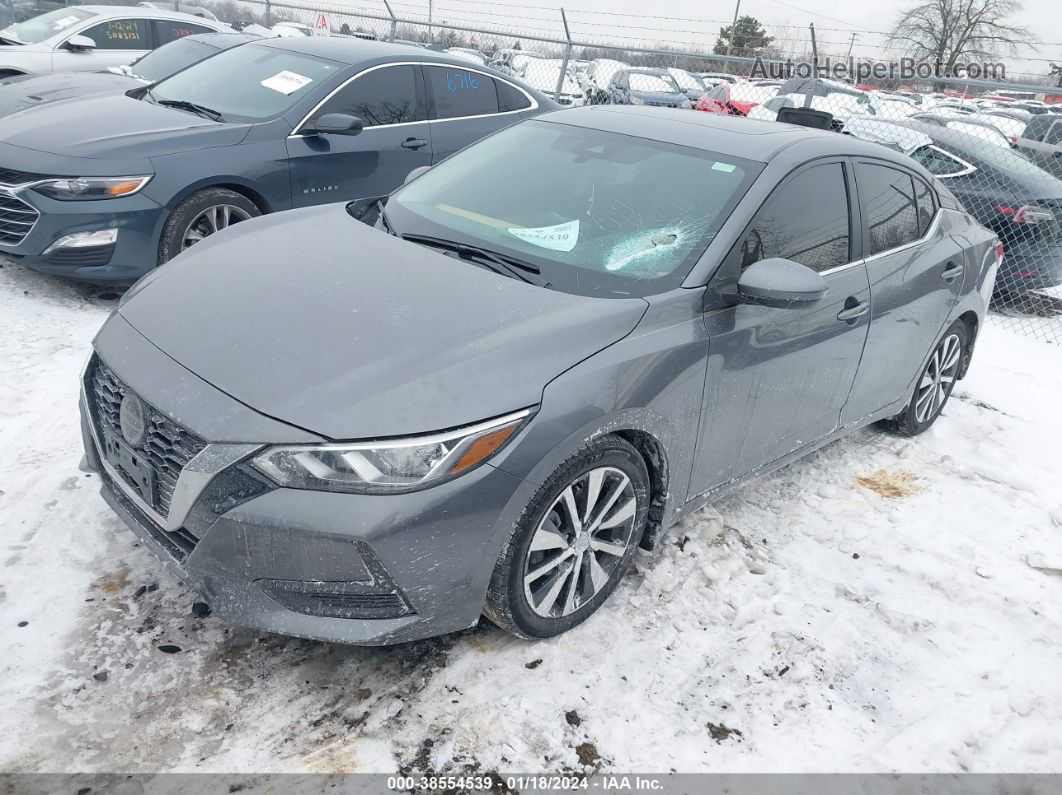 2021 Nissan Sentra Sv Xtronic Cvt Green vin: 3N1AB8CV0MY243116