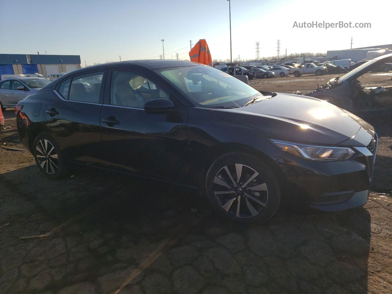 2023 Nissan Sentra Sv Black vin: 3N1AB8CV0PY224649