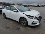 2023 Nissan Sentra Sv White vin: 3N1AB8CV0PY237563