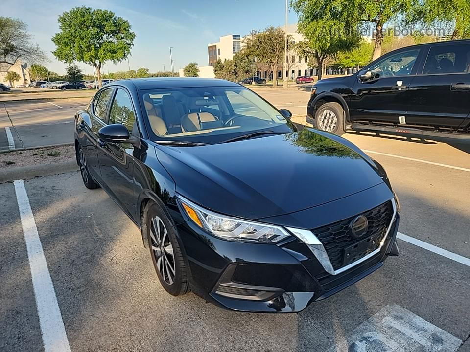 2023 Nissan Sentra Sv Black vin: 3N1AB8CV0PY243539