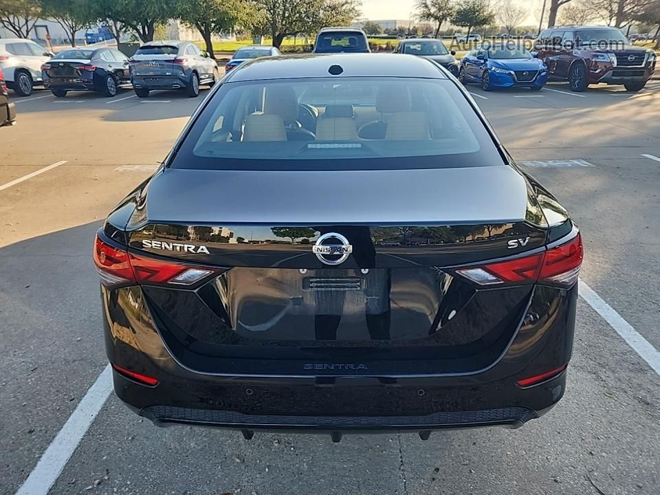 2023 Nissan Sentra Sv Black vin: 3N1AB8CV0PY243539