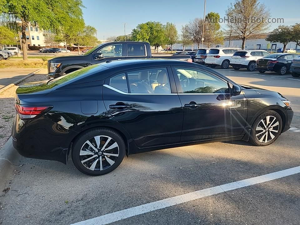 2023 Nissan Sentra Sv Black vin: 3N1AB8CV0PY243539