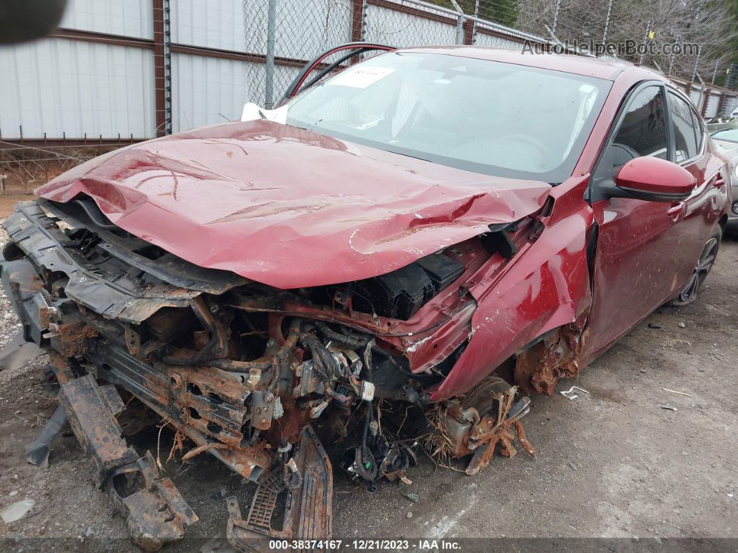 2020 Nissan Sentra Sv Xtronic Cvt Red vin: 3N1AB8CV1LY227084