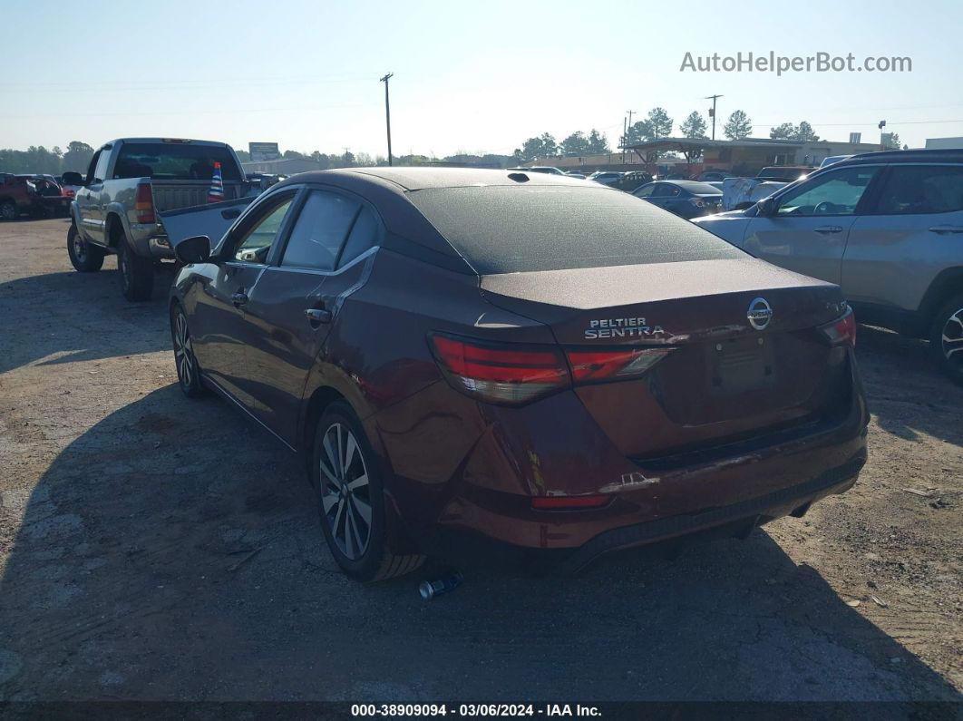 2020 Nissan Sentra Sv Xtronic Cvt Red vin: 3N1AB8CV1LY234990