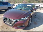 2020 Nissan Sentra Sv Xtronic Cvt Red vin: 3N1AB8CV1LY234990