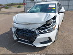 2020 Nissan Sentra Sv Xtronic Cvt White vin: 3N1AB8CV1LY260652