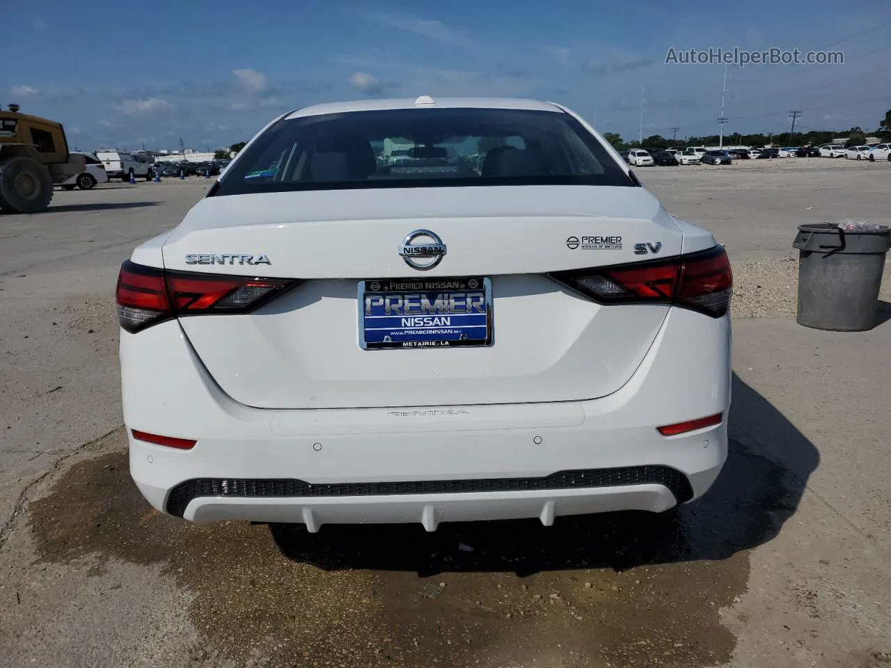 2020 Nissan Sentra Sv White vin: 3N1AB8CV1LY279086