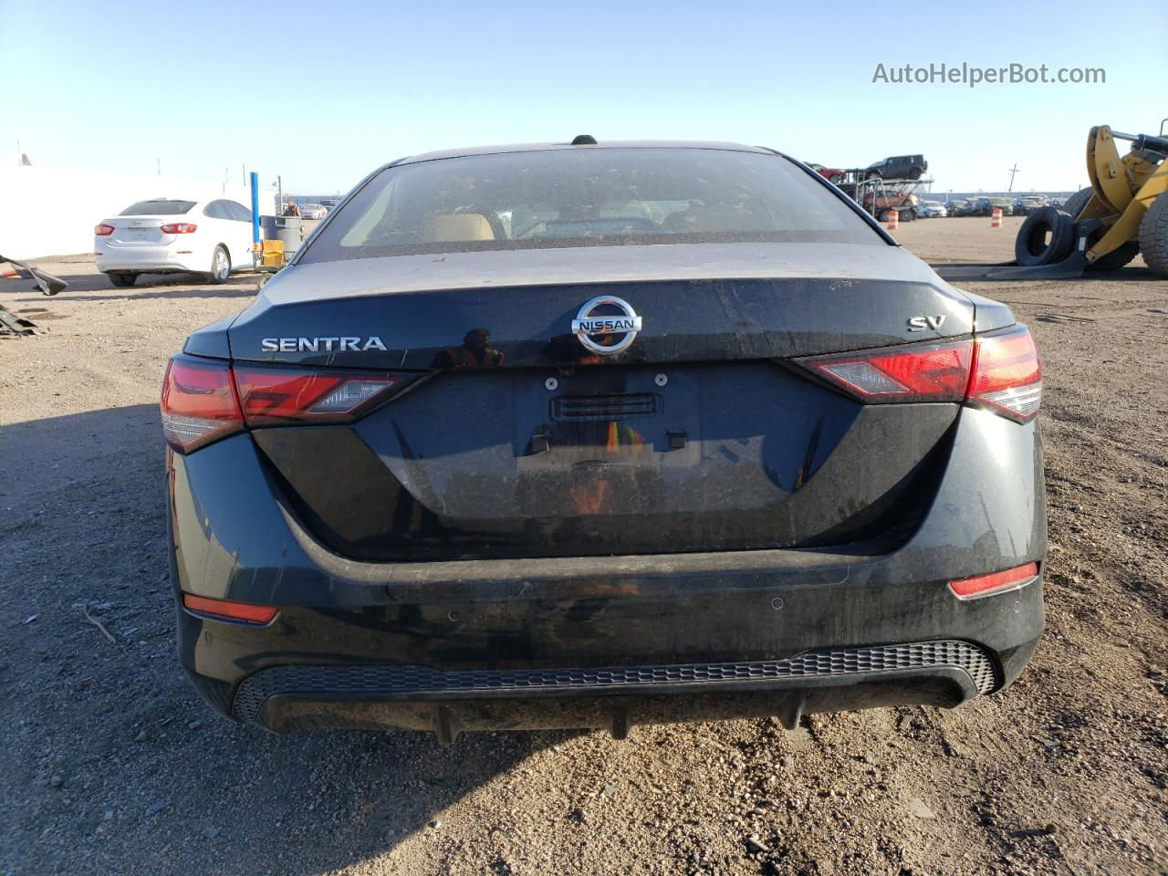 2020 Nissan Sentra Sv Black vin: 3N1AB8CV1LY306187