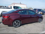 2021 Nissan Sentra Sv Xtronic Cvt Burgundy vin: 3N1AB8CV1MY230021