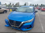 2021 Nissan Sentra Sv Xtronic Cvt Синий vin: 3N1AB8CV1MY235817