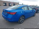 2021 Nissan Sentra Sv Xtronic Cvt Blue vin: 3N1AB8CV1MY235817