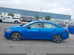 2021 Nissan Sentra Sv Xtronic Cvt Blue vin: 3N1AB8CV1MY235817