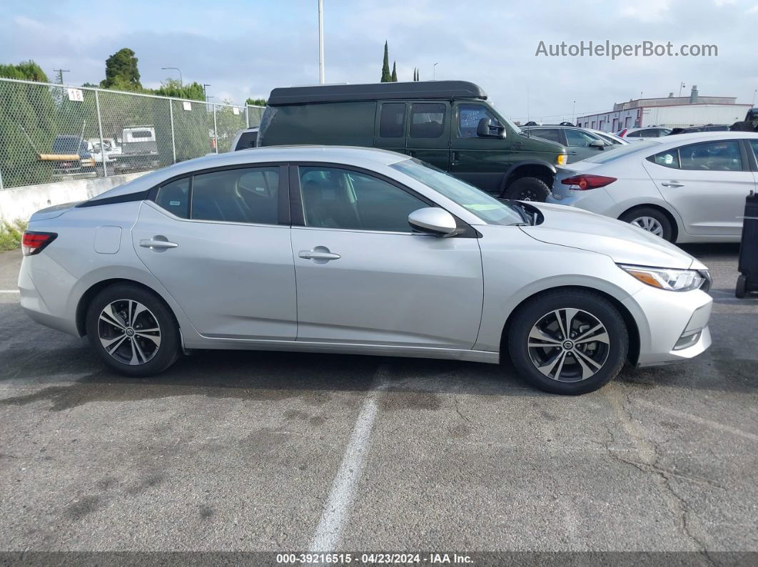 2021 Nissan Sentra Sv Xtronic Cvt Silver vin: 3N1AB8CV1MY239463