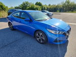 2021 Nissan Sentra Sv Blue vin: 3N1AB8CV1MY268896