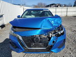 2021 Nissan Sentra Sv Blue vin: 3N1AB8CV1MY276772